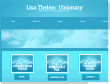 Tablet Screenshot of lisathelen.com